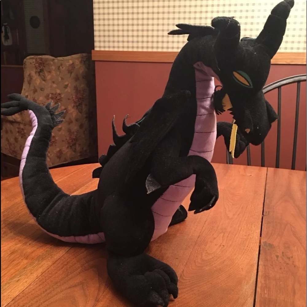Stuffed dragon